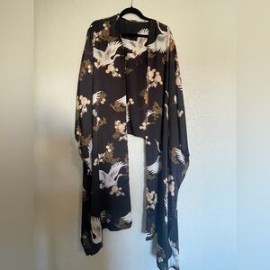Crane Kimono